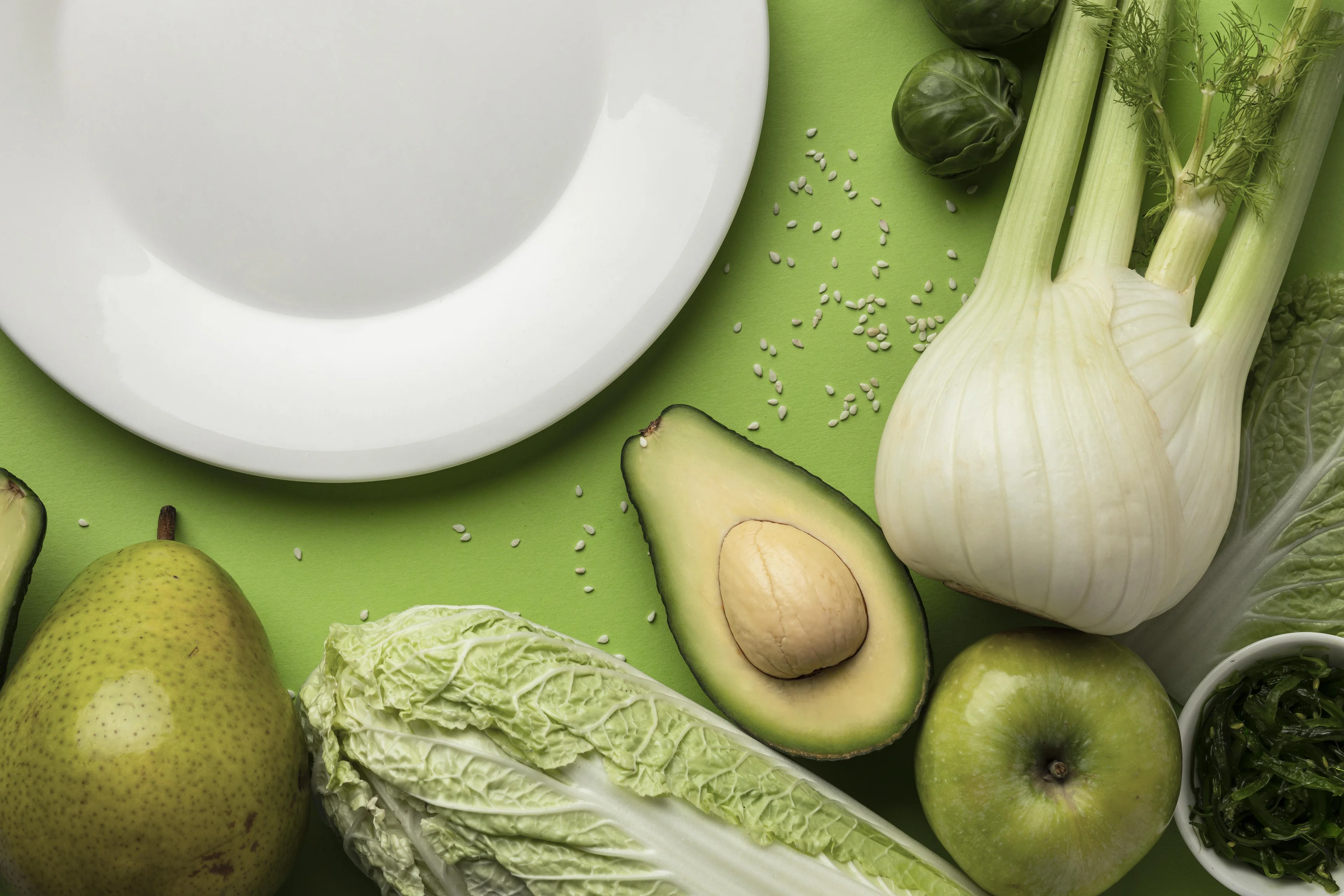 A vibrant infographic illustrating macro and micronutrients