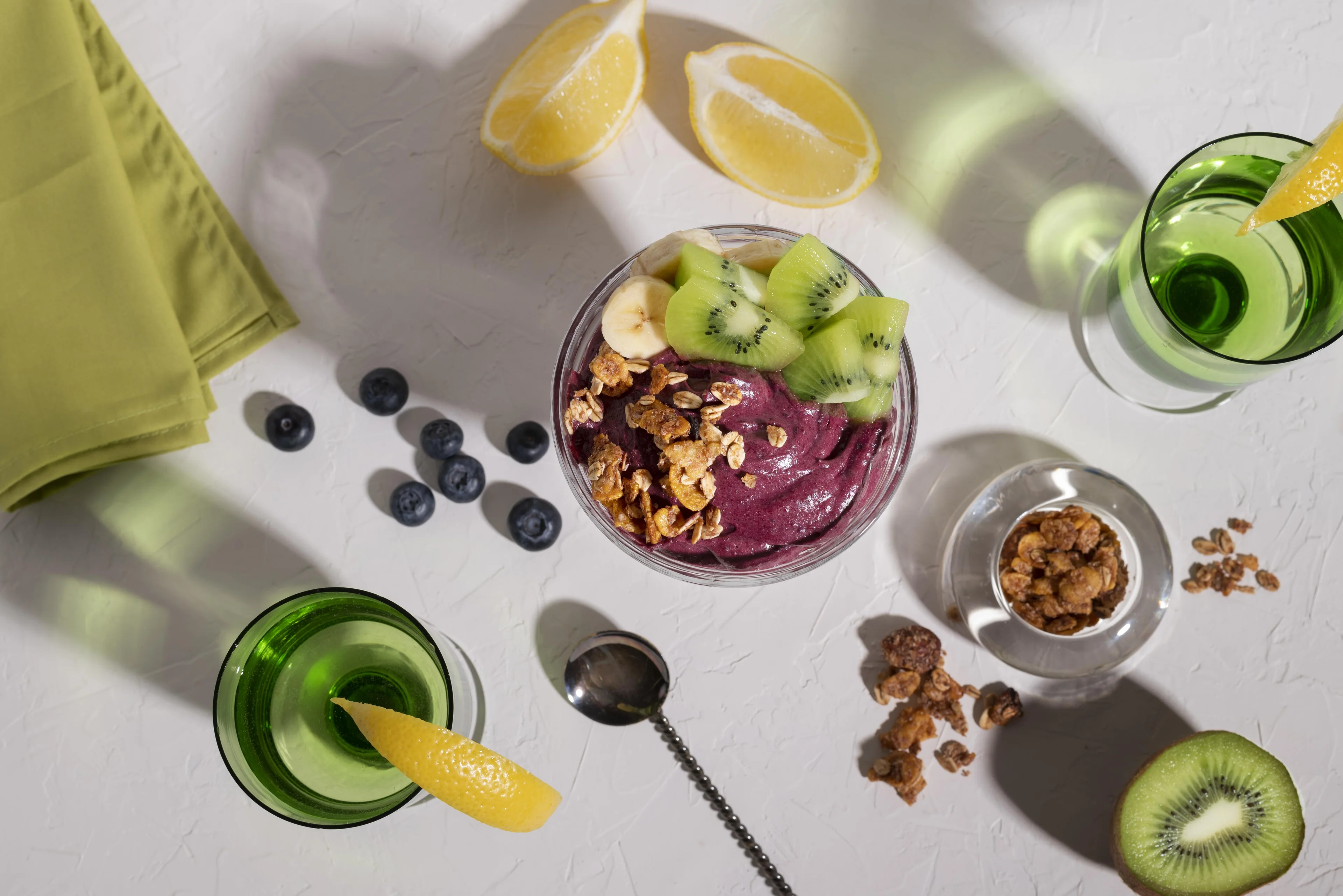 Brain activity enhanced by healthy nutrition